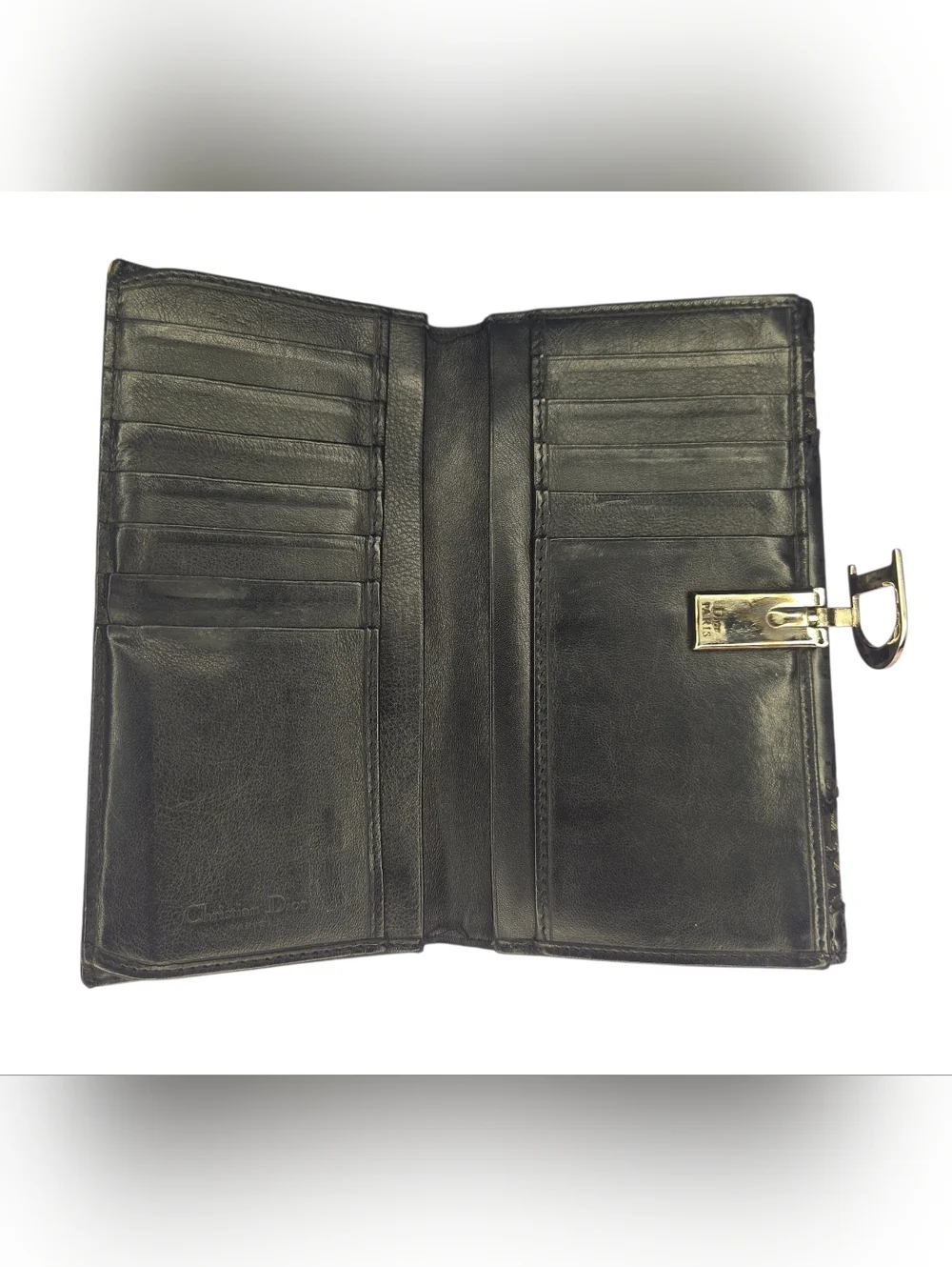 Christian Dior Black Dior Oblique Jacquard with COA